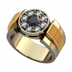 Купить Перстень Звездный с бриллиантами
