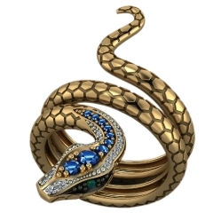 Купить Кольцо Змея