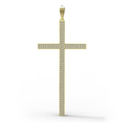 Купить Крест с бриллиантами